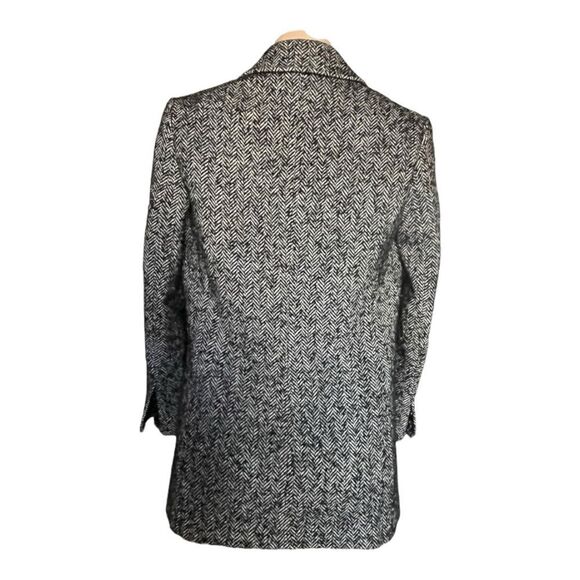 Rebecca Minkoff Women's Black and White Herringbone Blazer - Picture 5 of 9